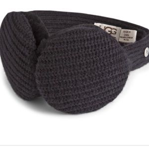 Black Ugg ear muffs